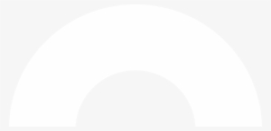 White Half Circle Png Picture Royalty Free Library - Design