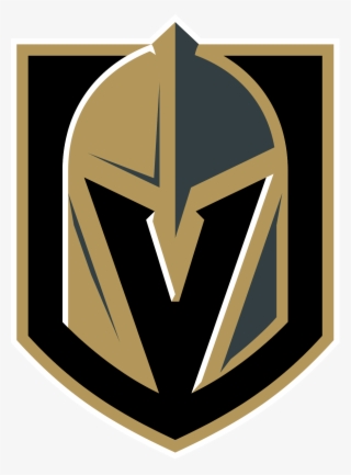 Spartan Helmet Instead Of A Knight's Helmet - Las Vegas Golden Knights Logo