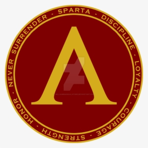 Sparta Shield Maroon And Gold Seal By Williammarshalstore - National Business Honors Society