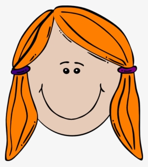 Ginger Girl Clip Art - Ginger Hair Clip Art