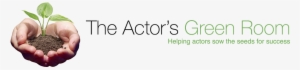 Hand Plant Retouch Transparent Banner Bktype 1000 - The Actor's Green Room