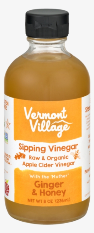 Ginger Png - Vermont Village Sipping Vinegar Ginger & Honey,