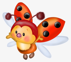 Watercolor Clipart Ladybug - June Bug Clip Art