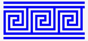 Blue, Border, Greek, Key, Pattern, Repeating, Square - Greek Stuff