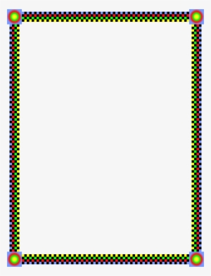 This Free Icons Png Design Of Square Dots Border