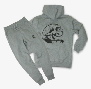 Black Skull Cat Sweatsuit - Cat