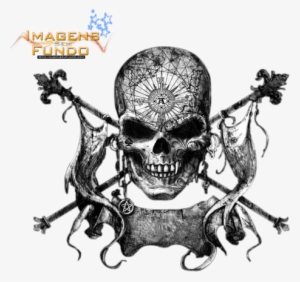 Black Skull Logotipo - Pak Cyber Skullz