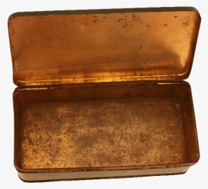 Open Vintage Metal Box Png - Wallet