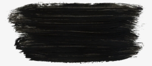 M - Black Brush Stroke Png
