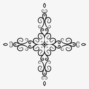 This Free Icons Png Design Of Vintage Flourish Cross