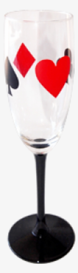 Buy Card Suits Champagne Flute - Champagne