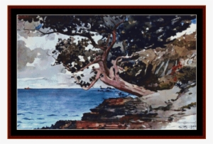 North Road, Bermuda - Winslow Homer - North Road, Bermuda Throw Blanket