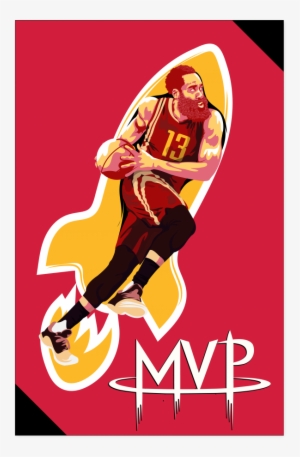 James Harden Mvp Art Poster - James Harden Art
