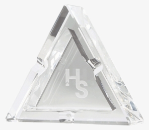 Higher Standards Crystal Ashtray - Ashtray
