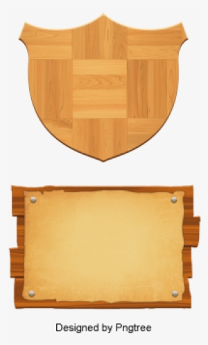 Simple Cartoon Wood Material Design, Simple, Wood, - Design
