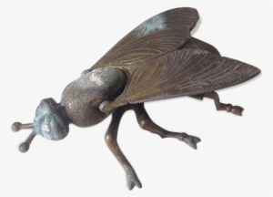 Animal Ashtray Vintage Bronze And Brass Golden Vintage - Bronze