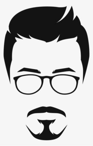 Hipster Glasses Png - Hipster Face Clipart