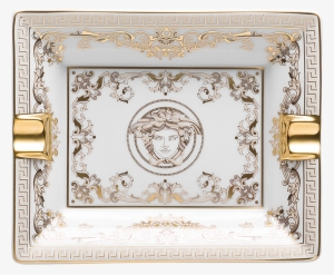 Medusa Gala Ashtray 13 Cm - Medusa Gala Ashtray By Versace