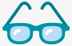 Blue Glasses Icon Png