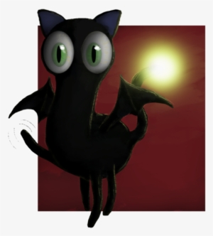 Really Quick Doodle Cause This Little Devilnyan Is - Drawing