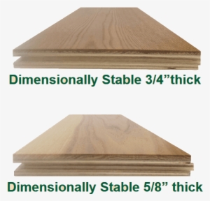 Engineered Hardwood Floors With It's Multiple Layers - 3 4 Vs 5 8 Plywood