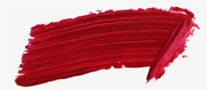 23 Dark Red Paint Brush Stroke - Paintbrush