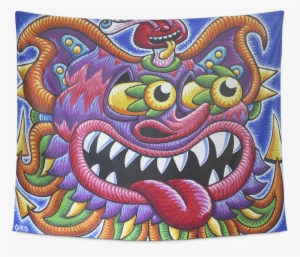 Cheshire Cat Tapestry - Cushion