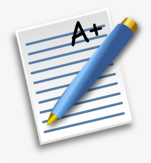 Note Clipart School Papers - A+ Grade Clip Art