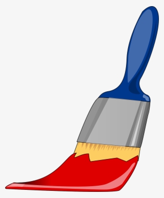 Paintbrush Free Paint Brush Clip Art Clipart - Red Paint Brush Clip Art