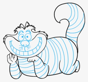 How To Draw Cheshire Cat - Drawing