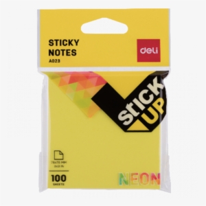Deli Ea02302 Super Sticky Neon 3 X 3 100s