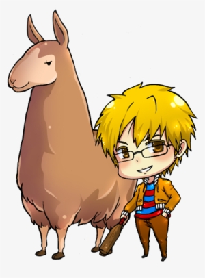 Llama Chibiusa Drawing Clip Art - Chibi Llama