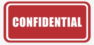 Confidential Label Png