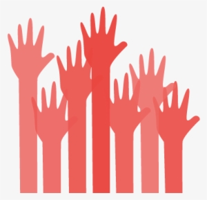 A Group Raising Their Hands - Charleston Wrap