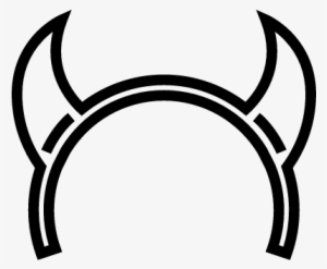 Halloween Horns Vector - Horns Outline