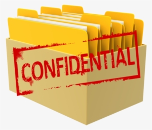 Confidential Box Of Files