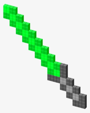 View Cursor On T-shirt - Transparent Purple Minecraft Sword