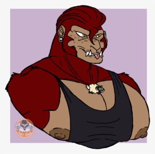 Chimp Boi Commission - Cartoon