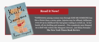 Bold And Unapologetic, Karen Shepard's Kiss Me Someone - Triangle