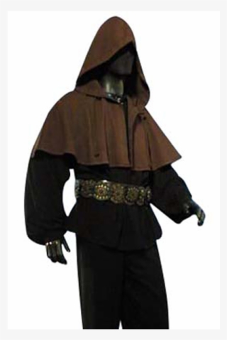 Medieval Hood Ideal For Larp, Sca And Costume - Mask