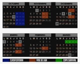 Calendario - Electronics
