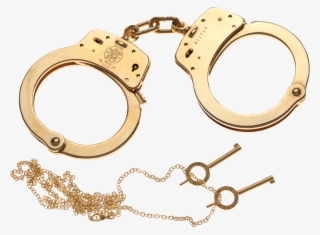 Kiki De Montparnasse Regulation Handcuffs Are Dipped - Gold Handcuffs Transparent Background