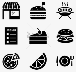 Free Png Food Icons - Food Icon Png White