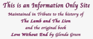 Love Without End Information Site - Parallel