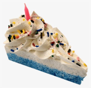 Happy Birthday June - Transparent Birthday Cake Slice