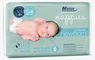 Newborn First Weeks Nappies 24 Pack