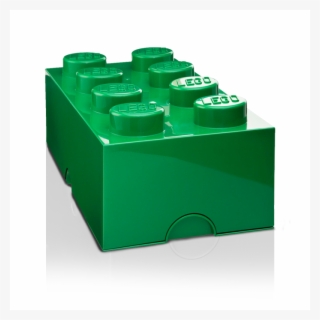 Storage Bricks 8 X- Large Yellow - Green Lego Brick