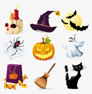 Halloween Elements Png Free Download - Halloween Elements Png Free