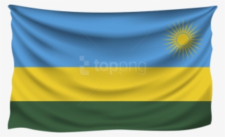 Free Png Download Rwanda Wrinkled Flag Clipart Png - Rwanda Flag Transparent Background