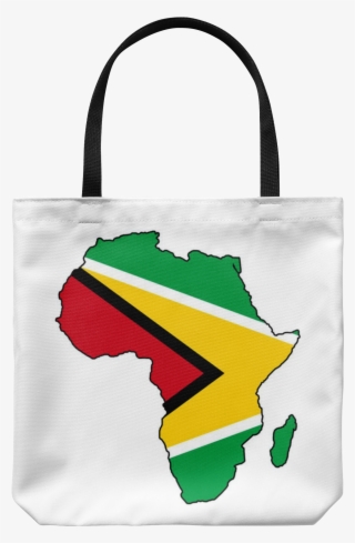 Africa Guyana Tote Bag - African Map Png Transparent